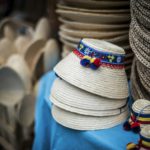 Traditional Maramures hat for sale in Sapanta Market, Maramures, Romania
